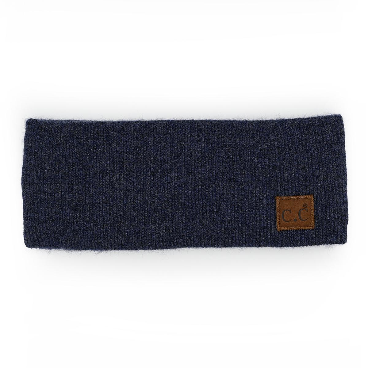 C.C Heather Knit Plain Headwrap for Women