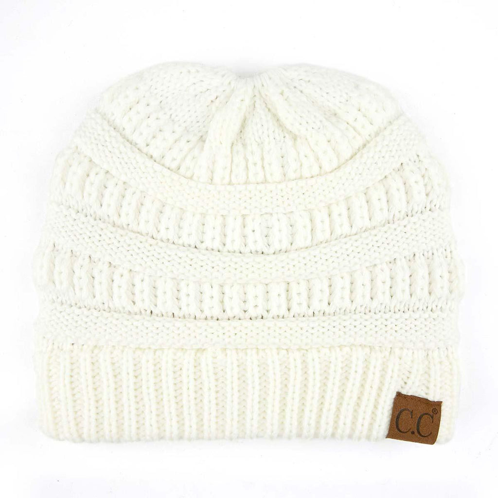 C.C Women's Ponytail Beanie