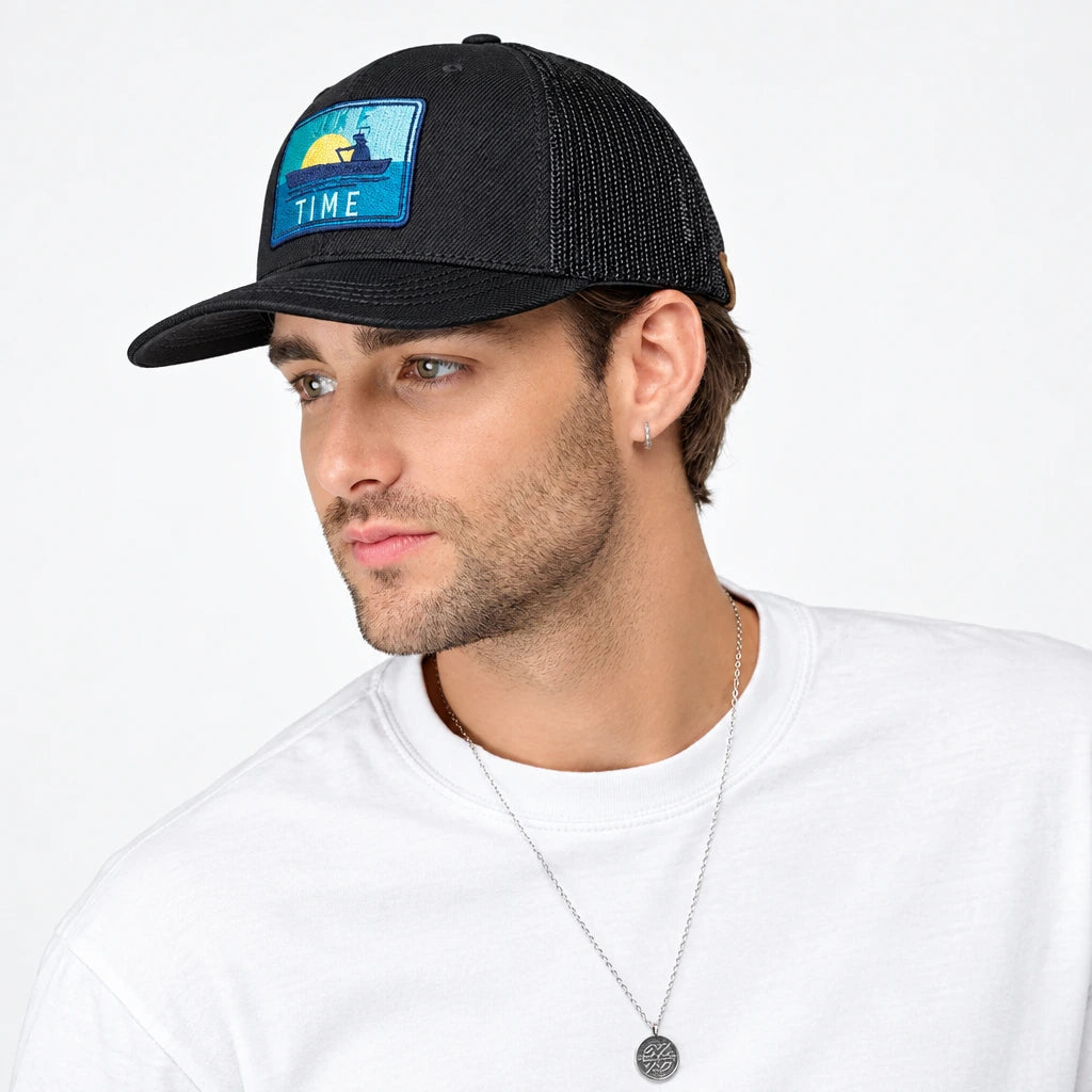 C.C Lake Time Embroidery Patch Hat