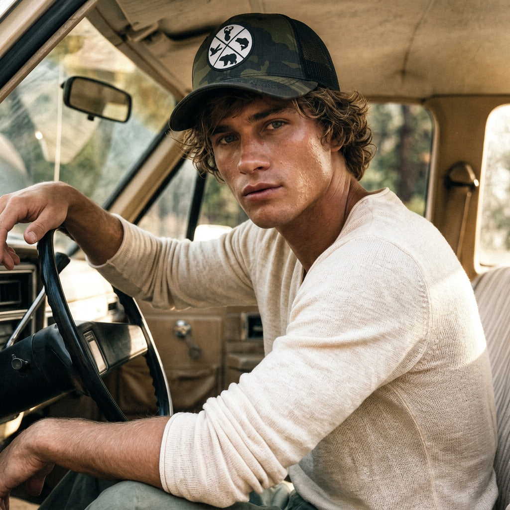 C.C Animal Embroidery Patch Hat
