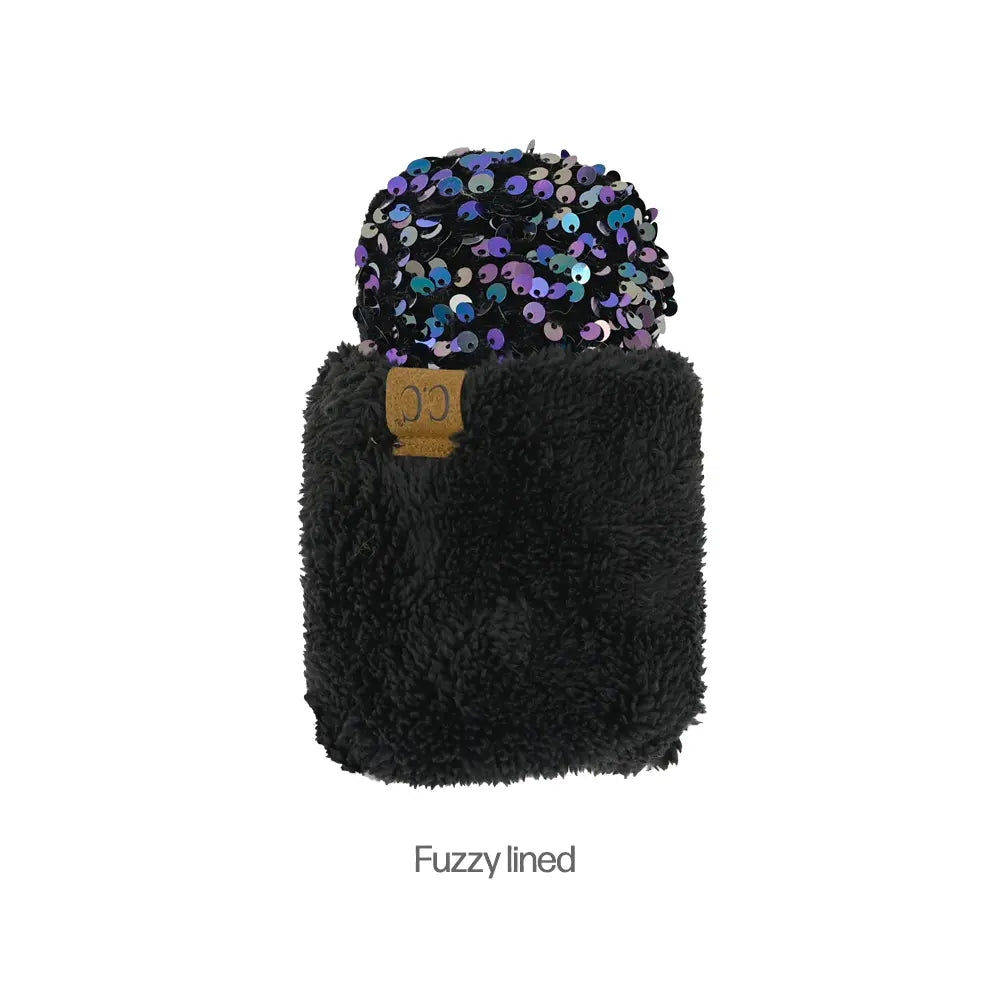 C.C Sequin Mittens