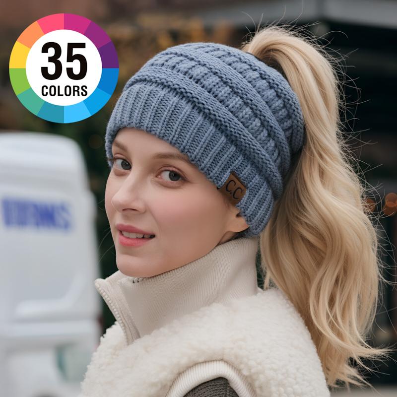 C.C Women's Ponytail Beanie