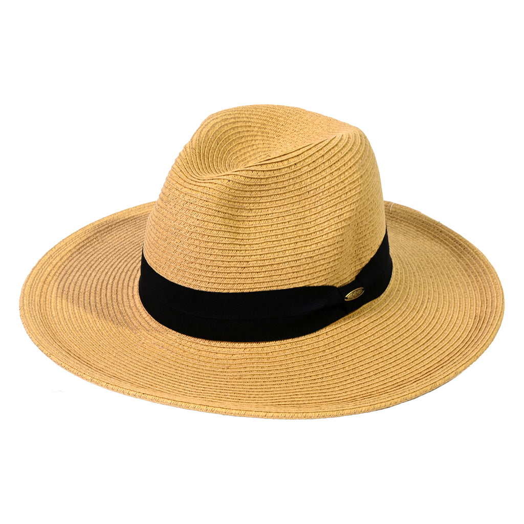 C.C Brimmed Panama Hat