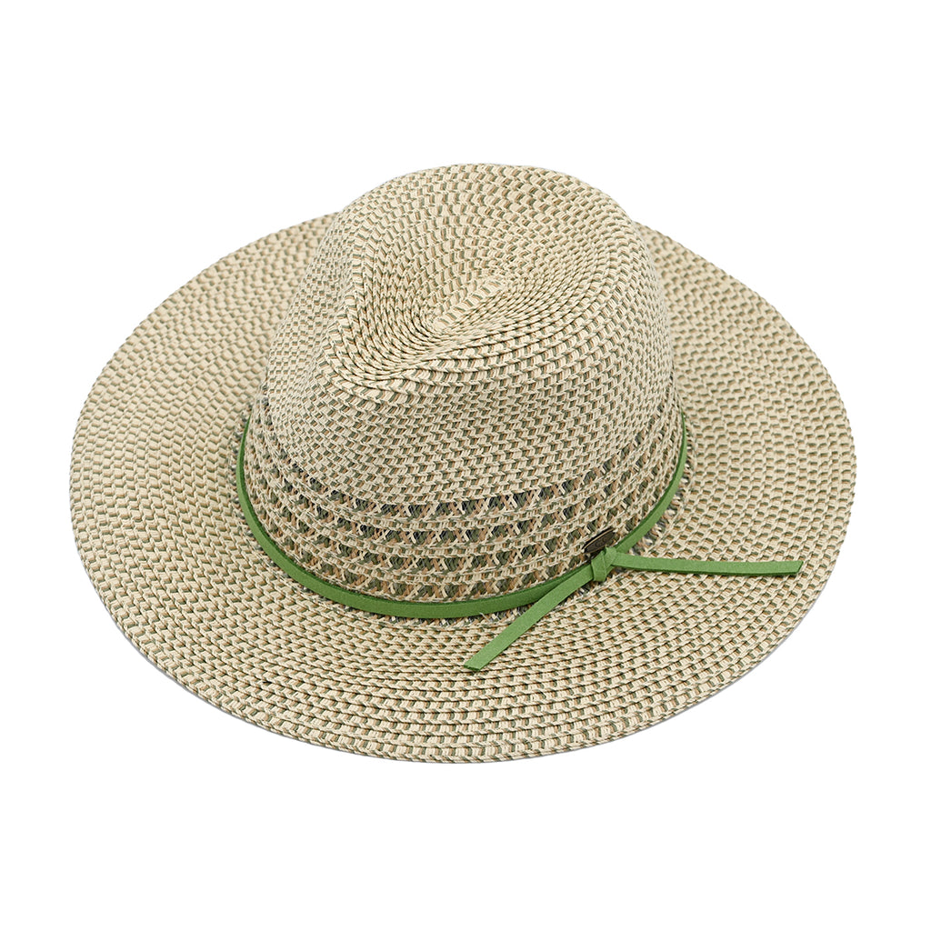 C.C Heather Straw Panama Hat