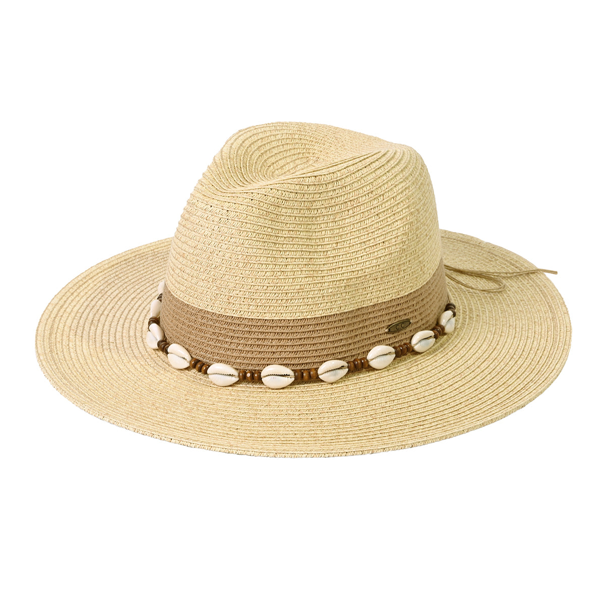 C.C Color Block Panama Hat