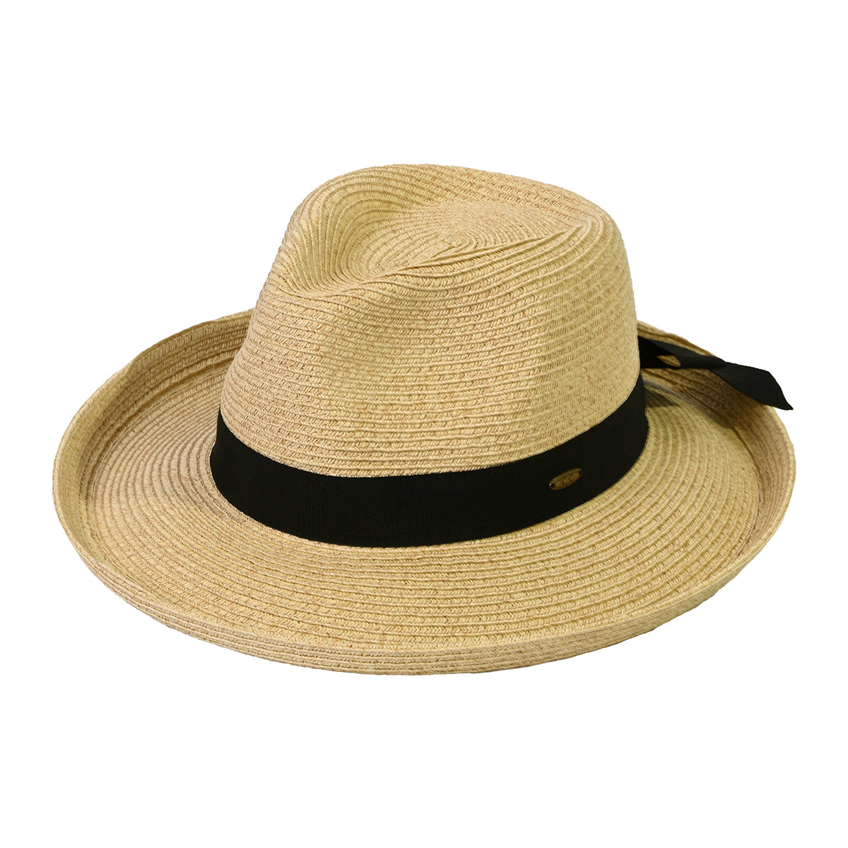 C.C Rolled Edge Panama Hat