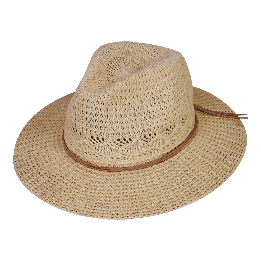 C.C Cotton Knit Panama Hat