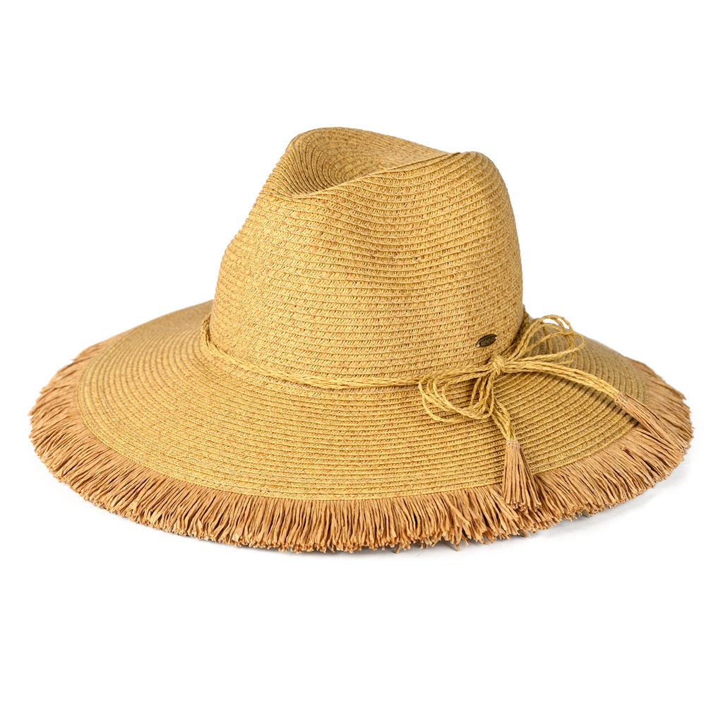C.C Fringe Panama Hat