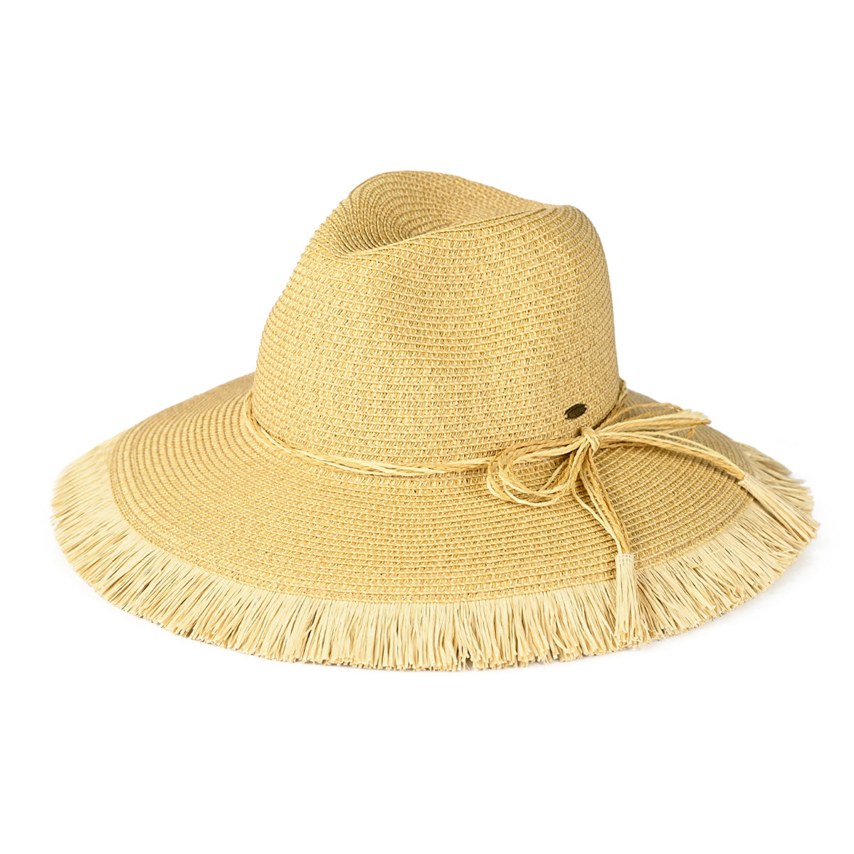 C.C Fringe Panama Hat