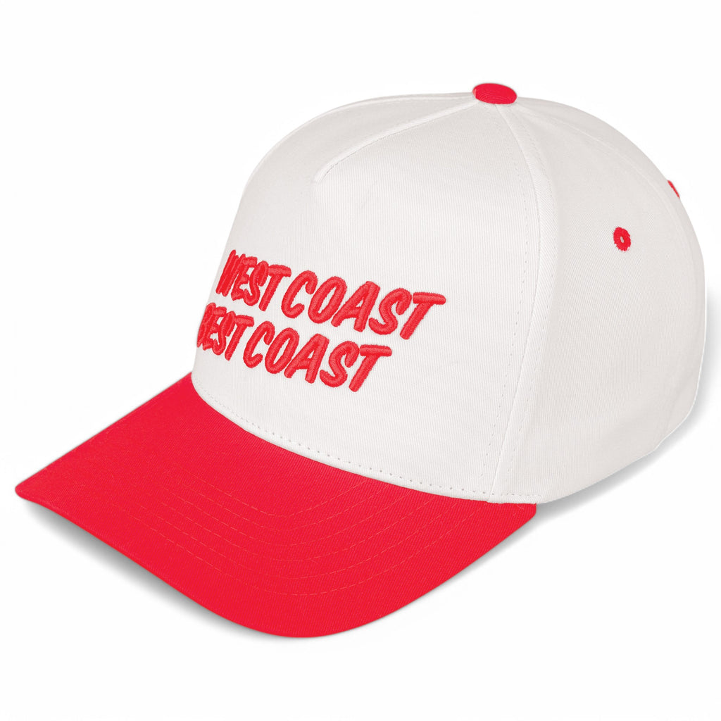 C.C West Coast Best Coast Embroidered Trucker Hat