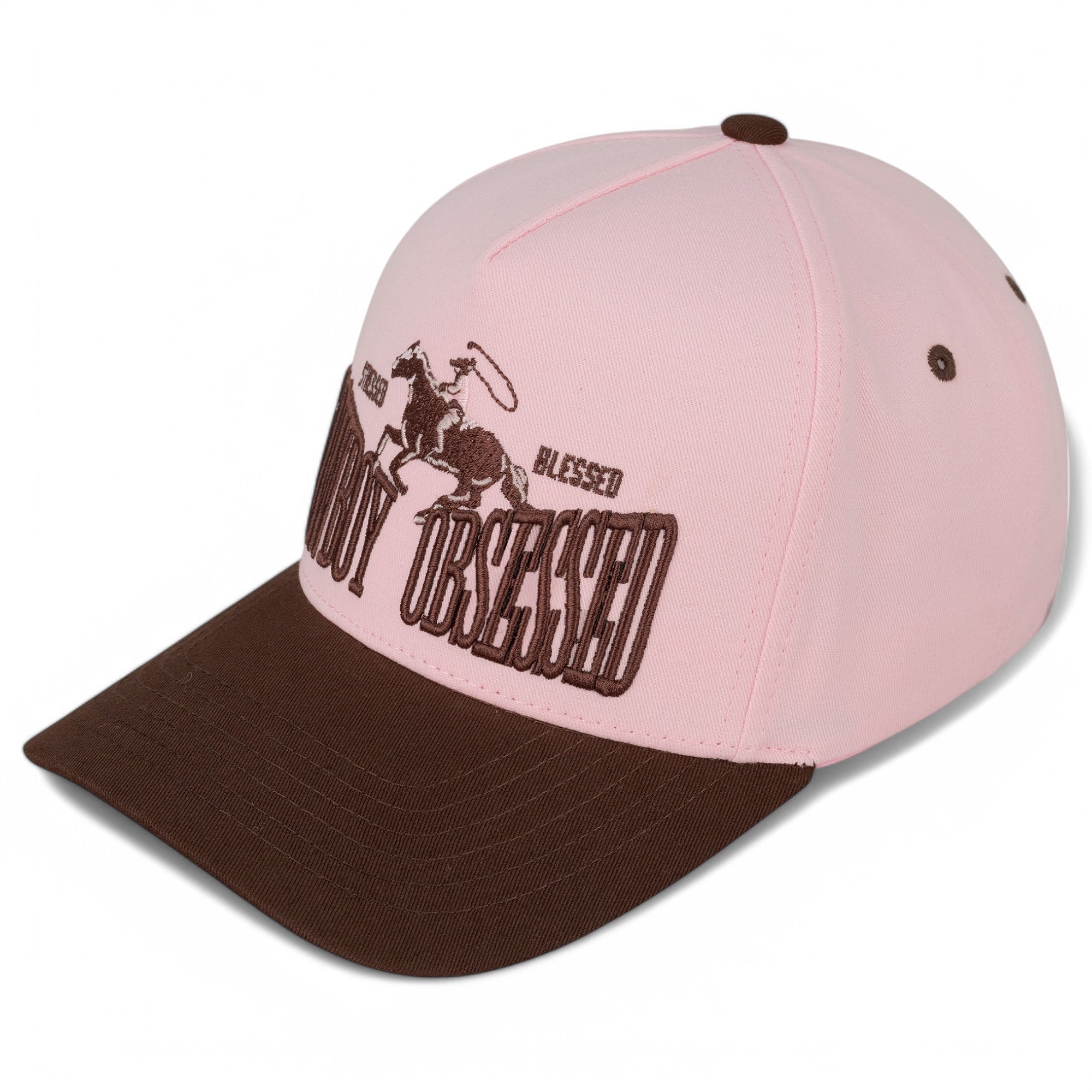 C.C Cowboy Obsessed Embroidered Trucker Hat