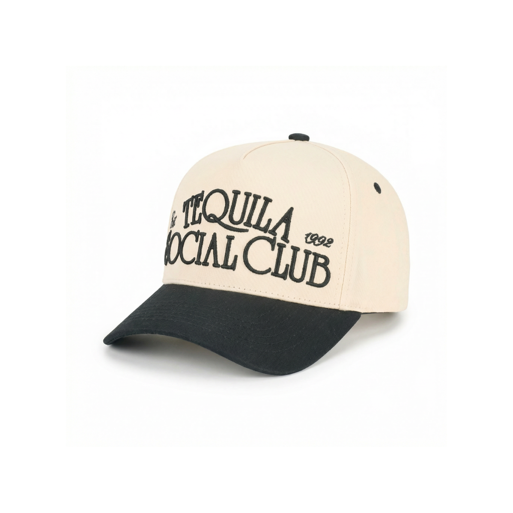 Tequila Social Club Embroidered Trucker Hat for Men and Women
