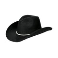 C.C Vegan Felt Rhinestone String Cowboy Hat