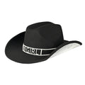 C.C Cowgirl Rhinestone Chain Cowboy Hat – Women's Western Glam Hat