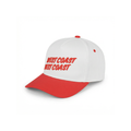 West Coast Best Coast Embroidered Trucker Hat for Men and Women