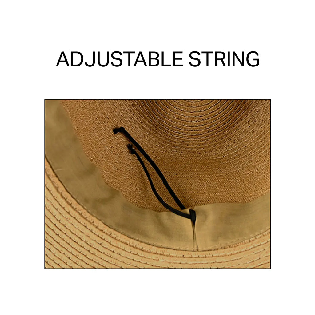 C.C Fringe Brim Panama Hat
