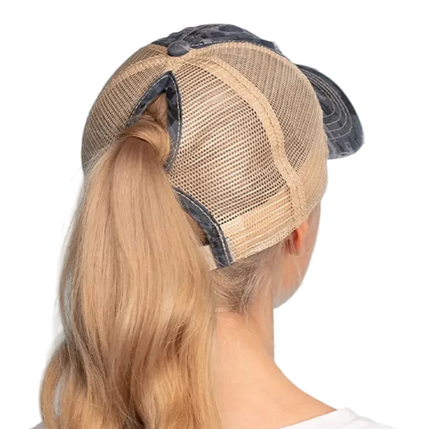 C.C Digital Camo Ponytail Hat