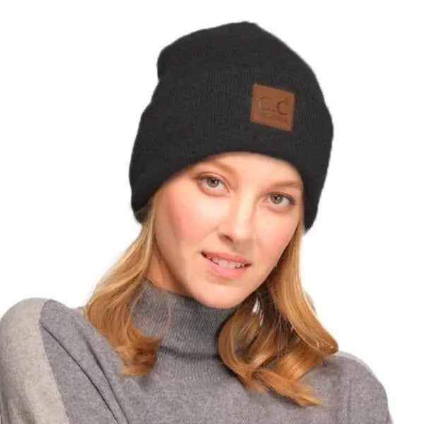 C.C Recycled Classic Heather Knit Beanie