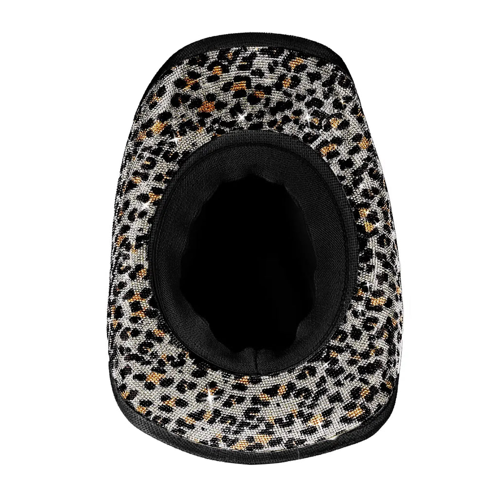 C.C Leopard Rhinestone Cowboy Hat – Wild & Sparkly Western Hat