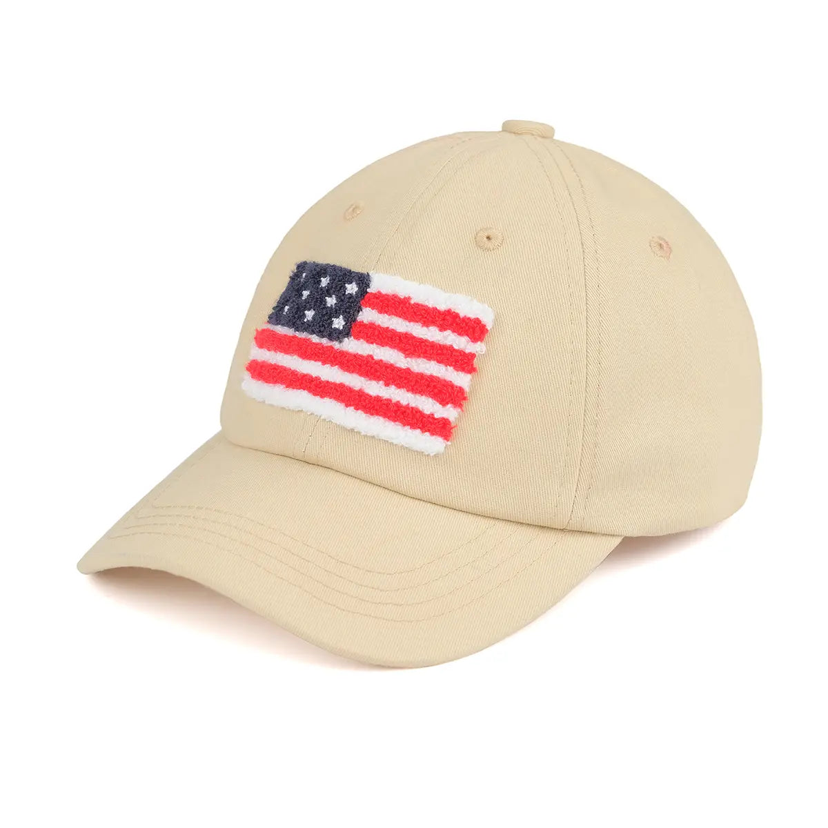 C.C Classic American Flag Patch Baseball Cap