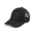 C.C Laser Print Stylized USA Flag Trucker Hat