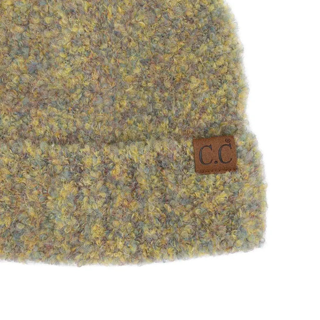 C.C Recycled Bocule Cuff Beanie