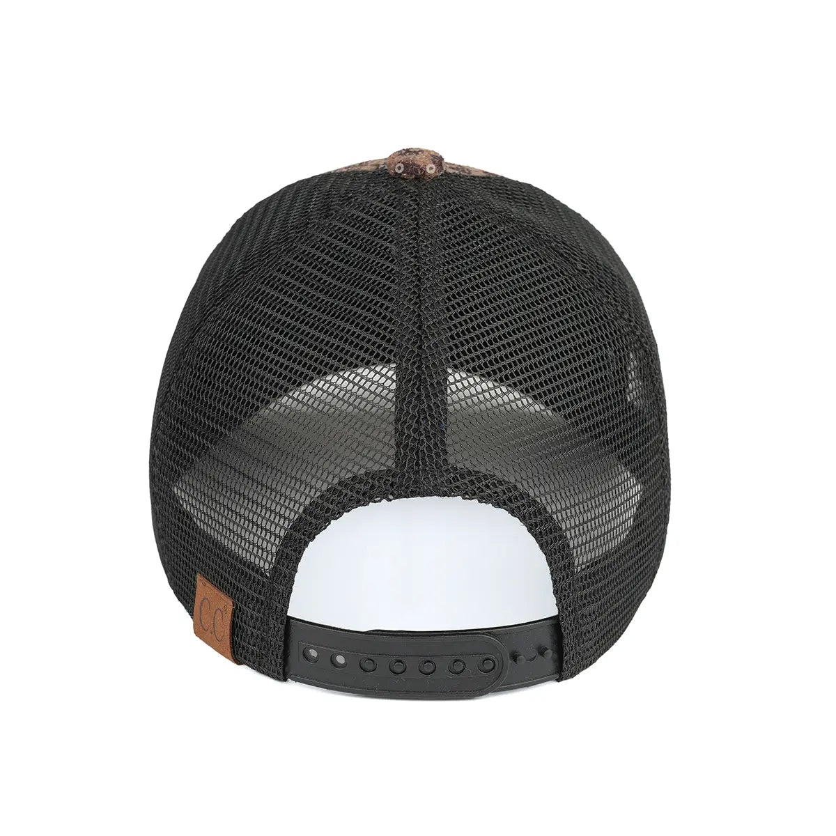 C.C Sequin Leopard Baseball Cap