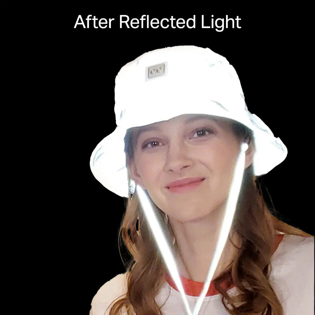 C.C Waterproof Reflective Bucket Hat