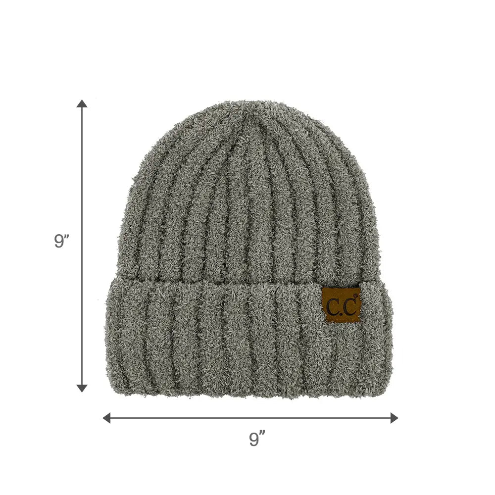 C.C Fuzzy Cuff Beanie