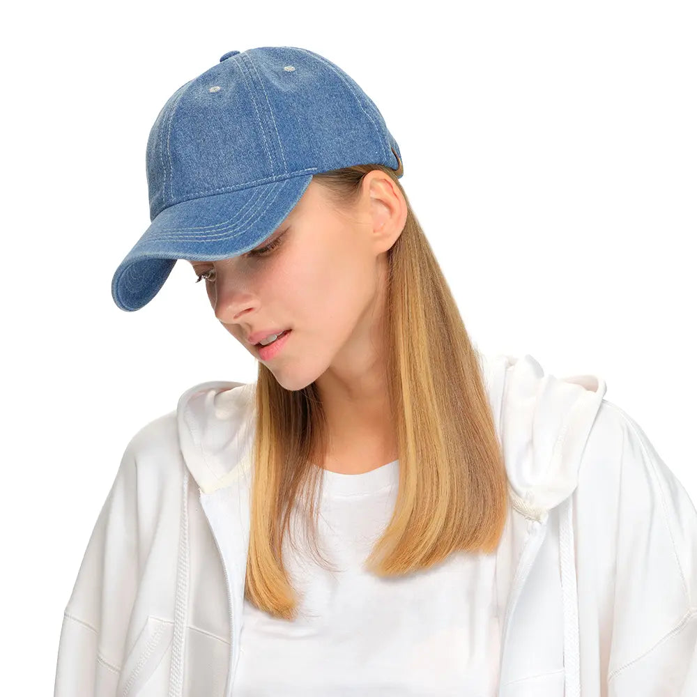 C.C Denim Baseball Cap