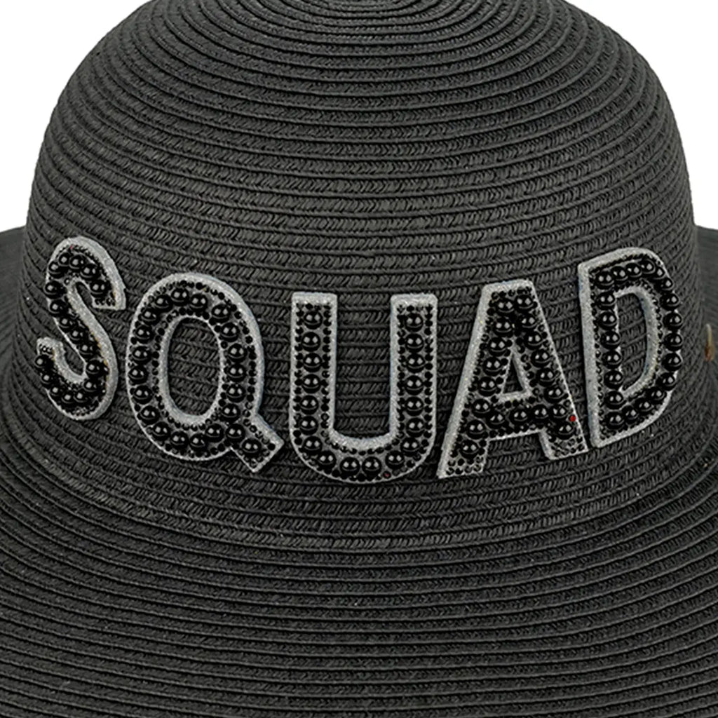 C.C Bride & Squad Pearls Wide Brim Sun Hats