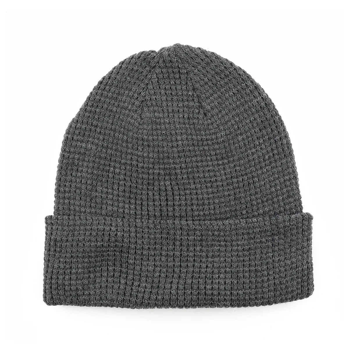 C.C Waffle Knit Slouchy Cuff Beanie