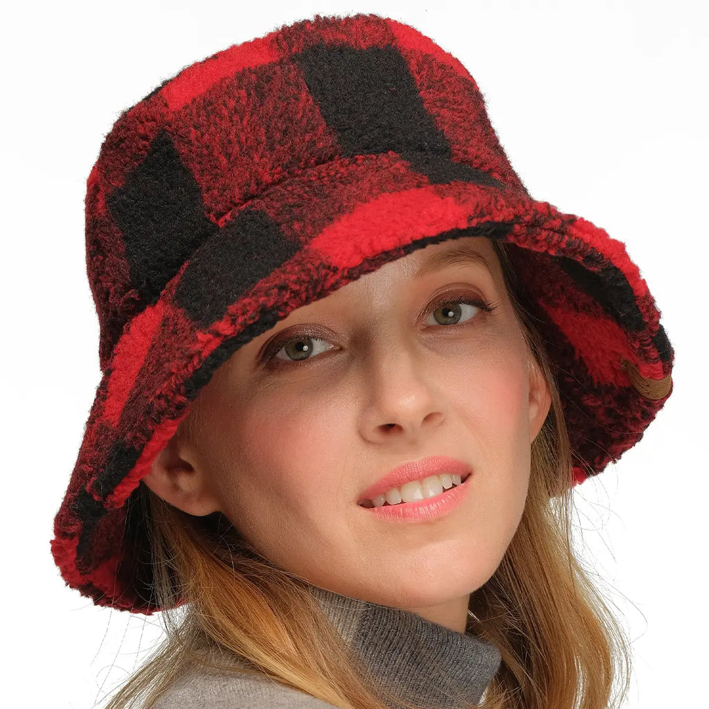 C.C Buffalo Check Bucket Hat