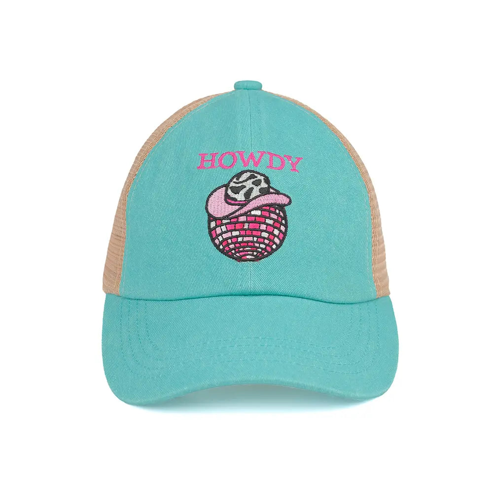 C.C Howdy Disco Ball Baseball Hat