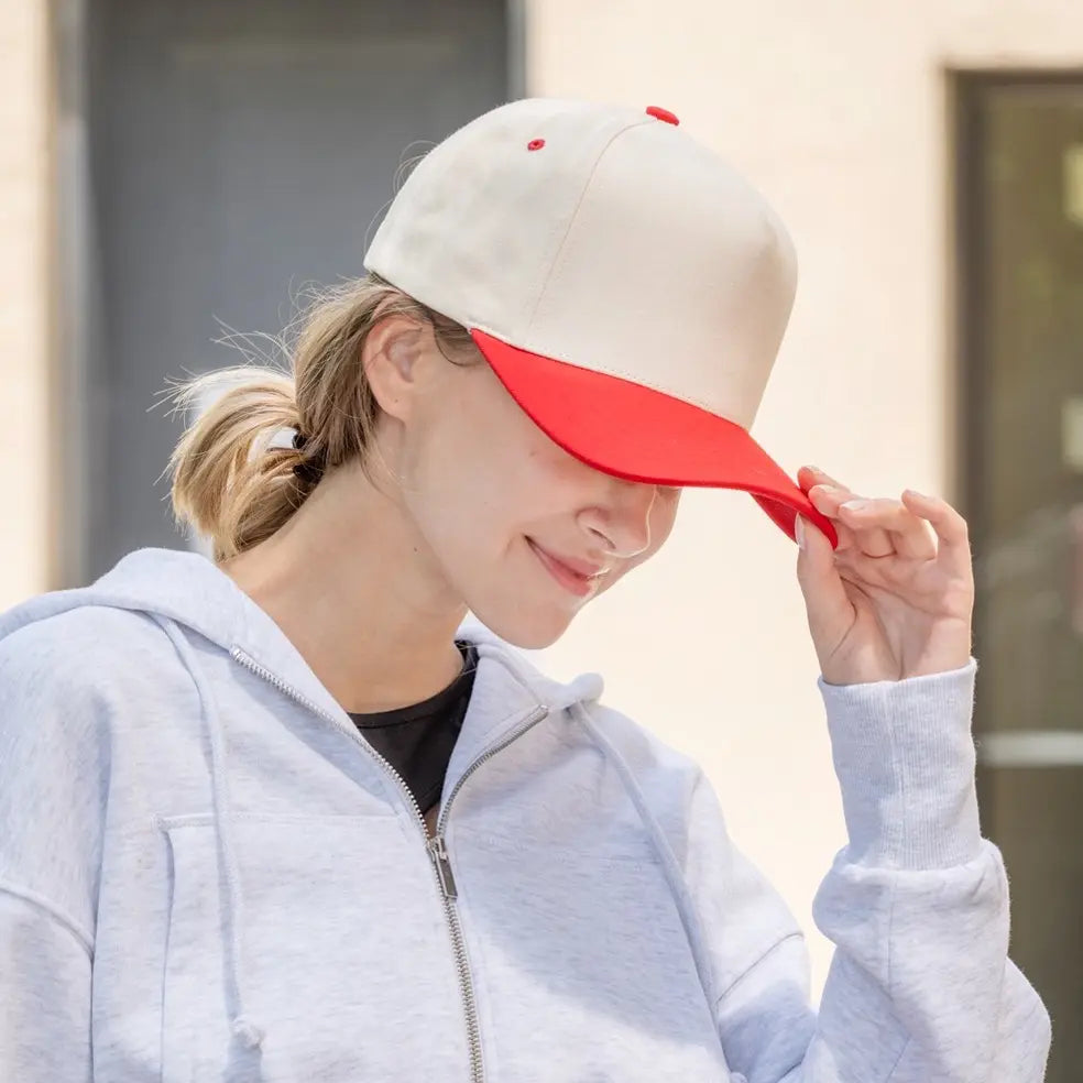 C.C Two Tone Canvas Trucker Hat