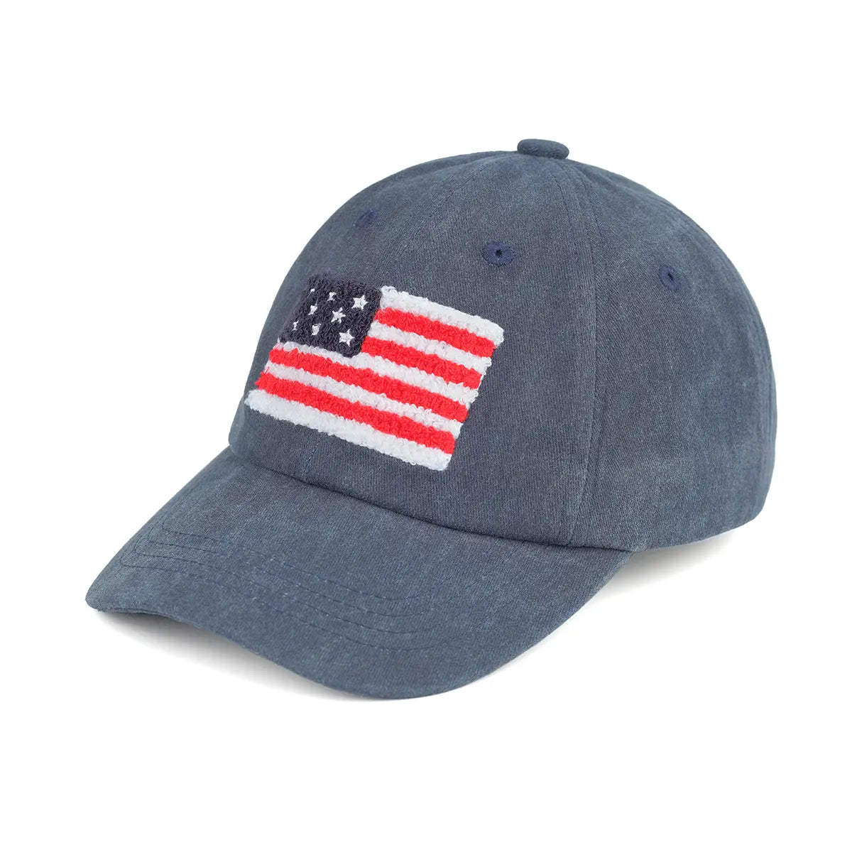 C.C Classic American Flag Patch Baseball Cap