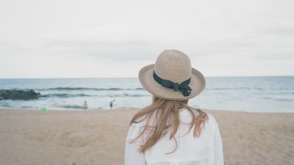 C.C Rolled Edge Panama Hat