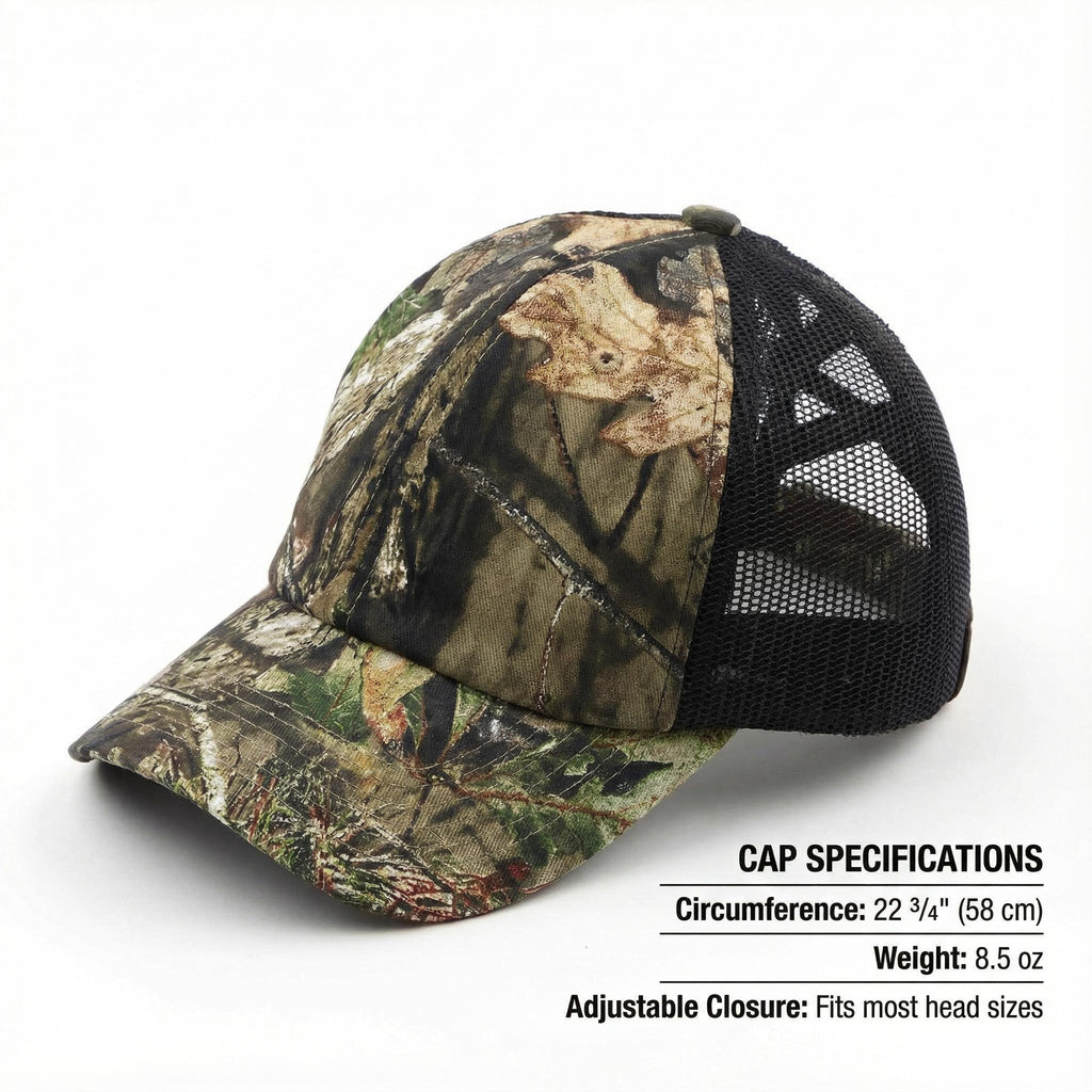 Mossy Oak Camo Ponytail Hat for Women